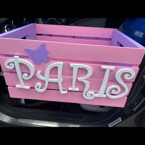 Custom Handmade Crates 🦋